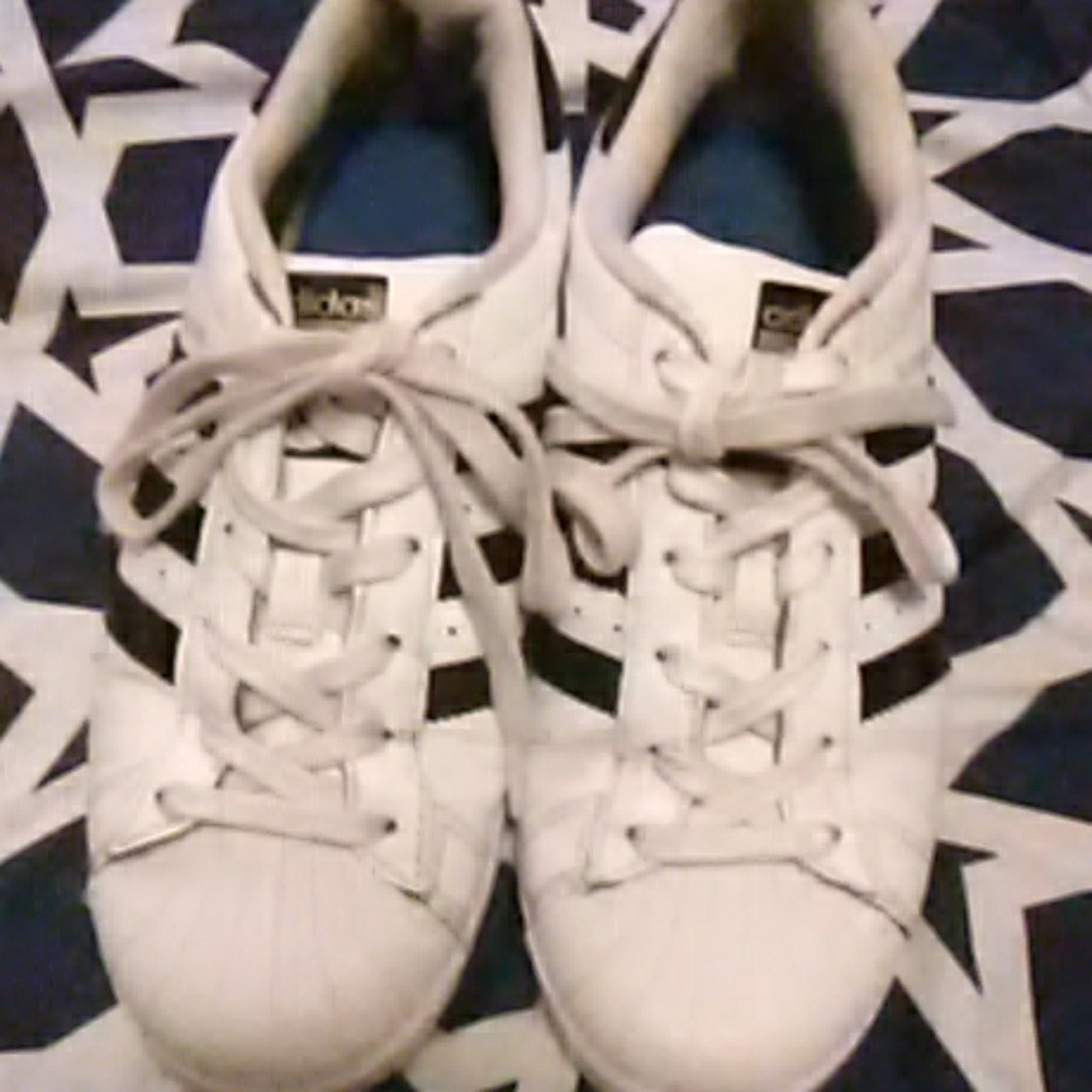 Adidas Superstar leather sneakers